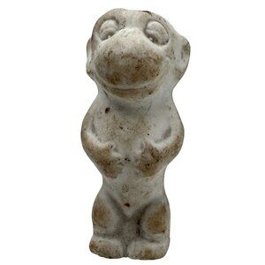 Buster Brown Dog Tige Bisque Antique Figurine Made In Germany Ca.1910s